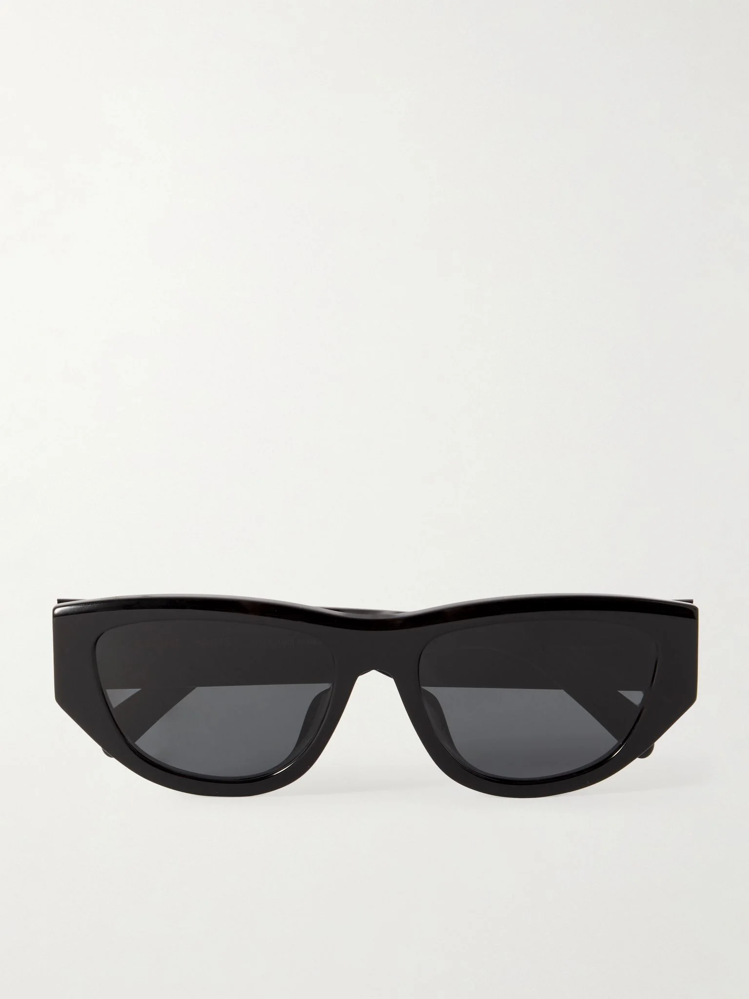 Monochroms 01 cat-eye acetate sunglasses Black - 1