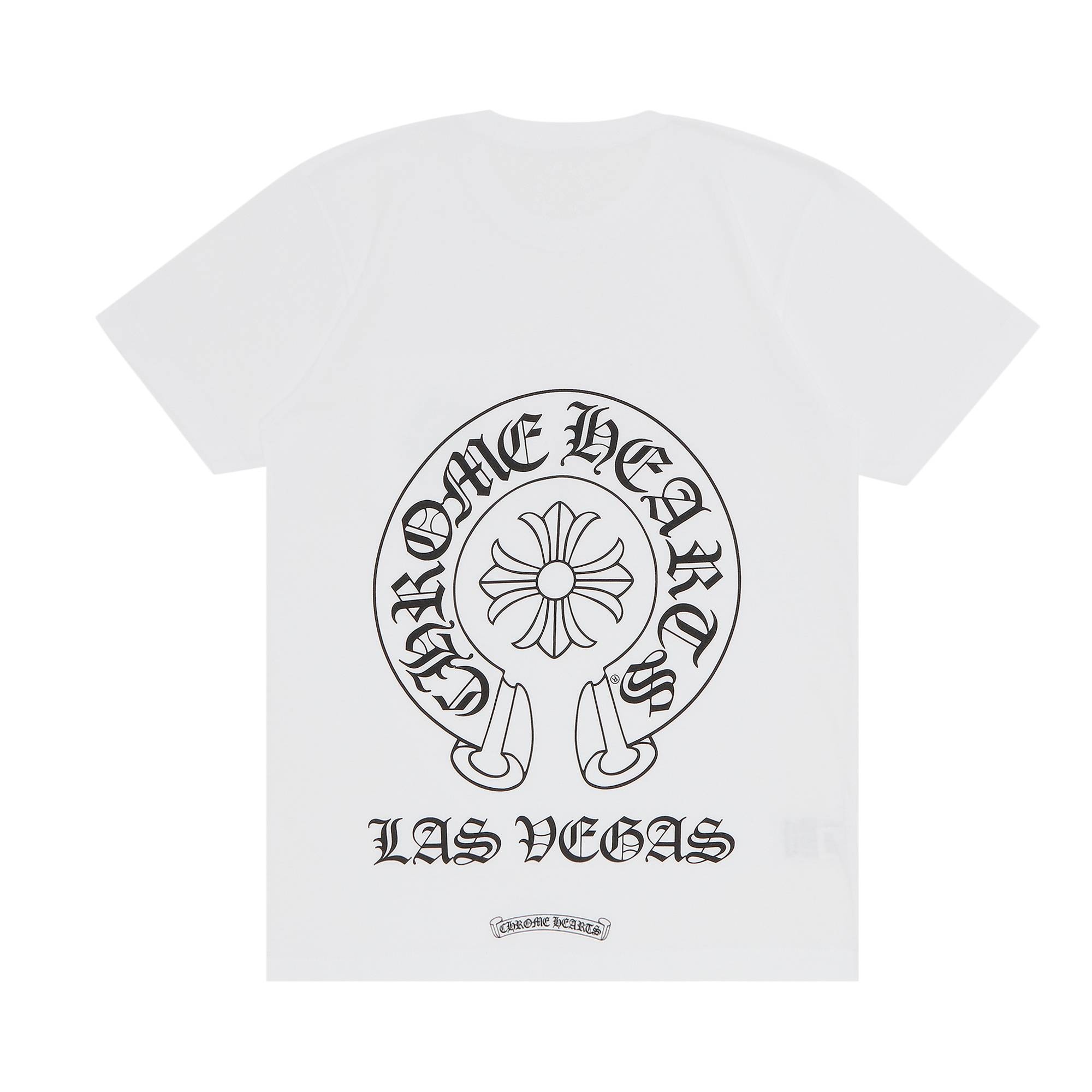 Chrome Hearts Las Vegas Exclusive Horseshoe T-Shirt 'White' - 2