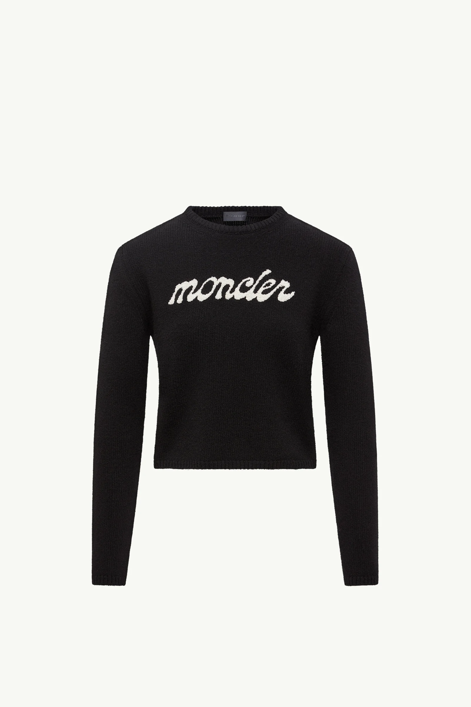 Embroidered Logo Wool & Cashmere Sweater - 1