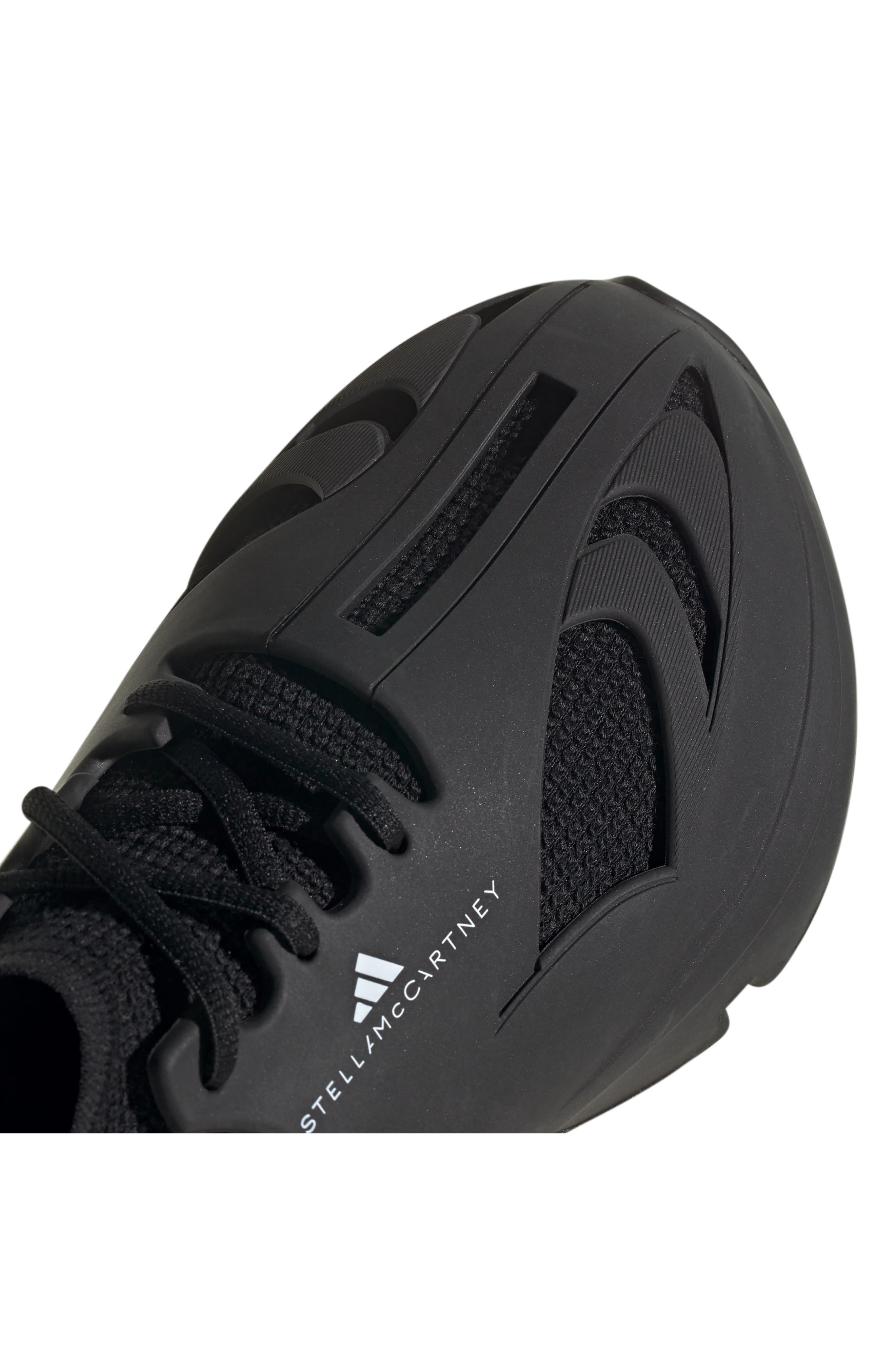 adidas by Stella McCartney ASMC Sportswear Run Sneaker in Core Black/white/black at Nordstrom - 8