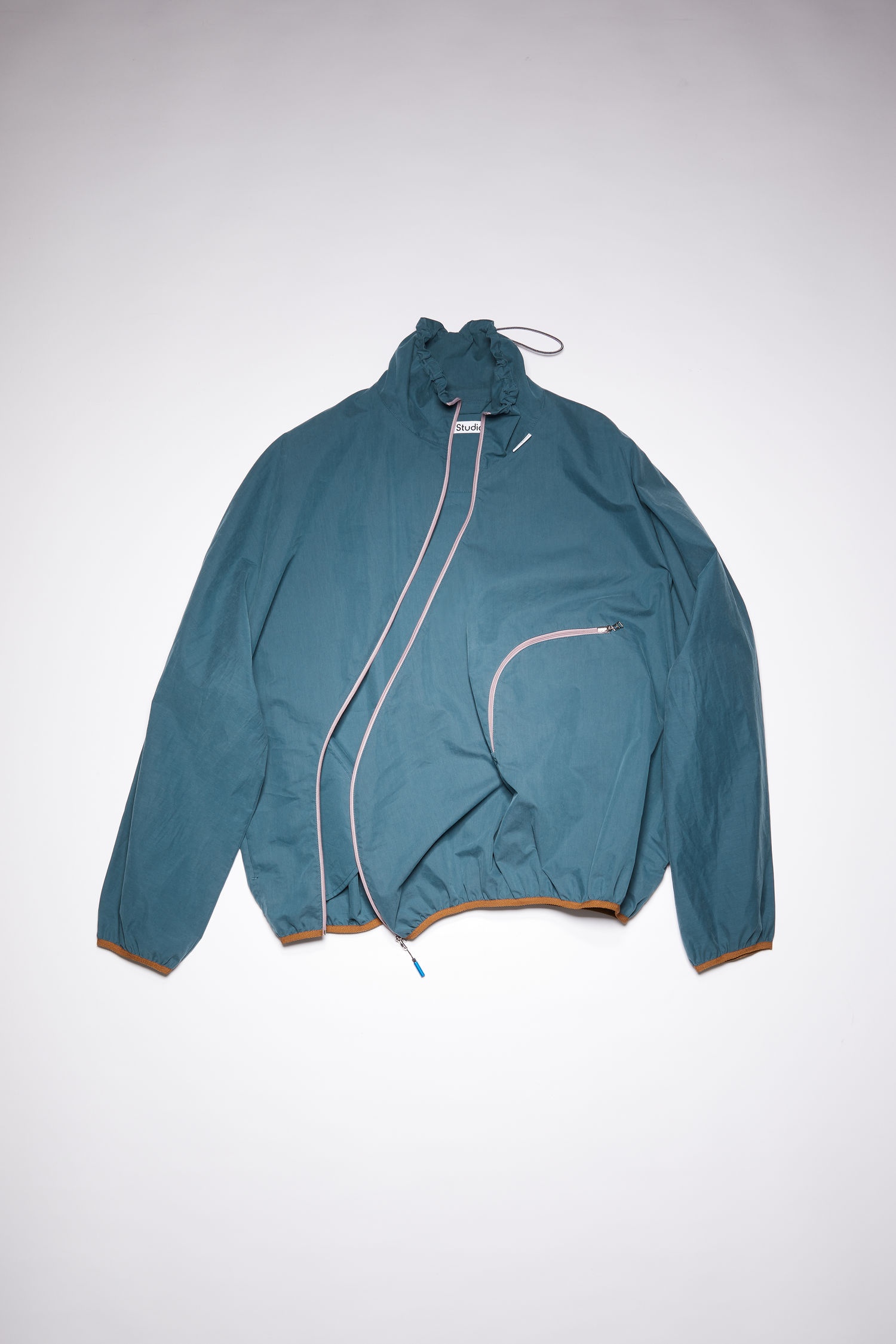 Packable jacket - Mid blue - 1