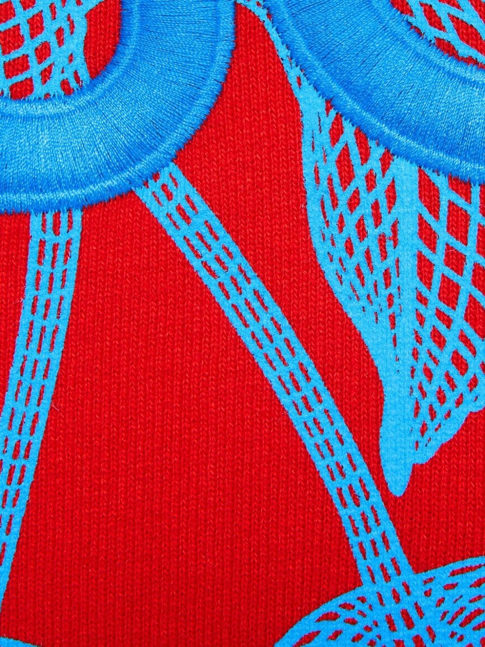 logo-embroidered cotton hoodie - 6