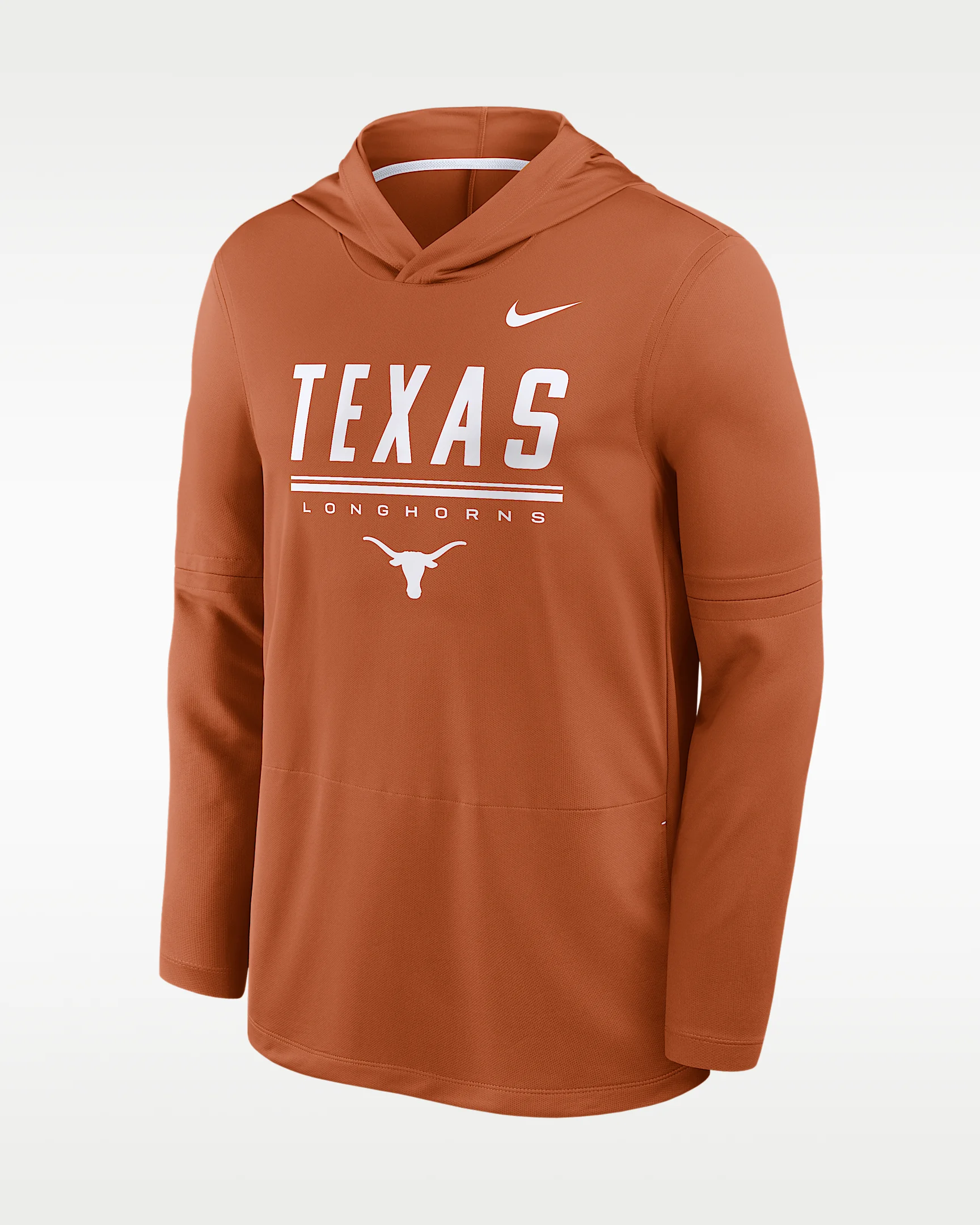 Texas Sideline Men's Nike Dri-FIT College Long-Sleeve Hooded Top - 1