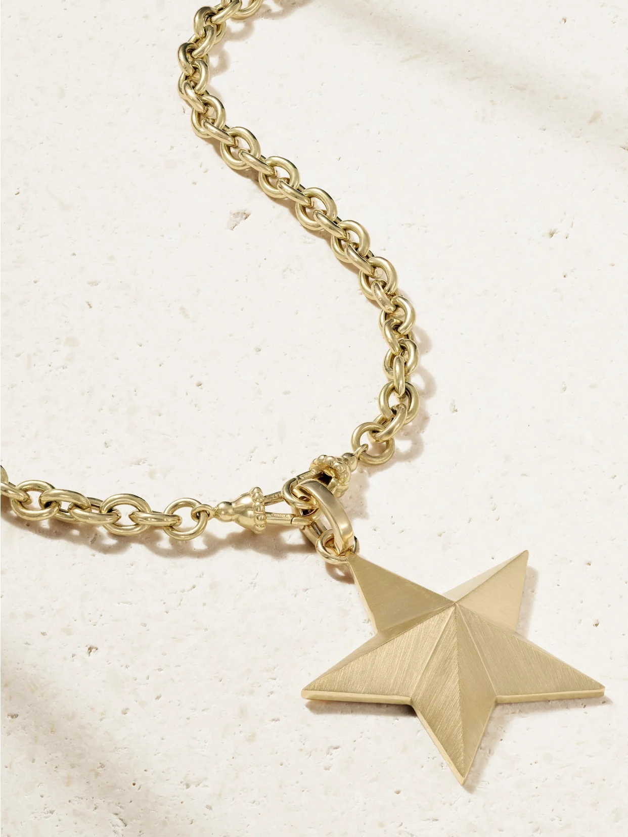 Jumbo Star 18-karat Gold Necklace - 1
