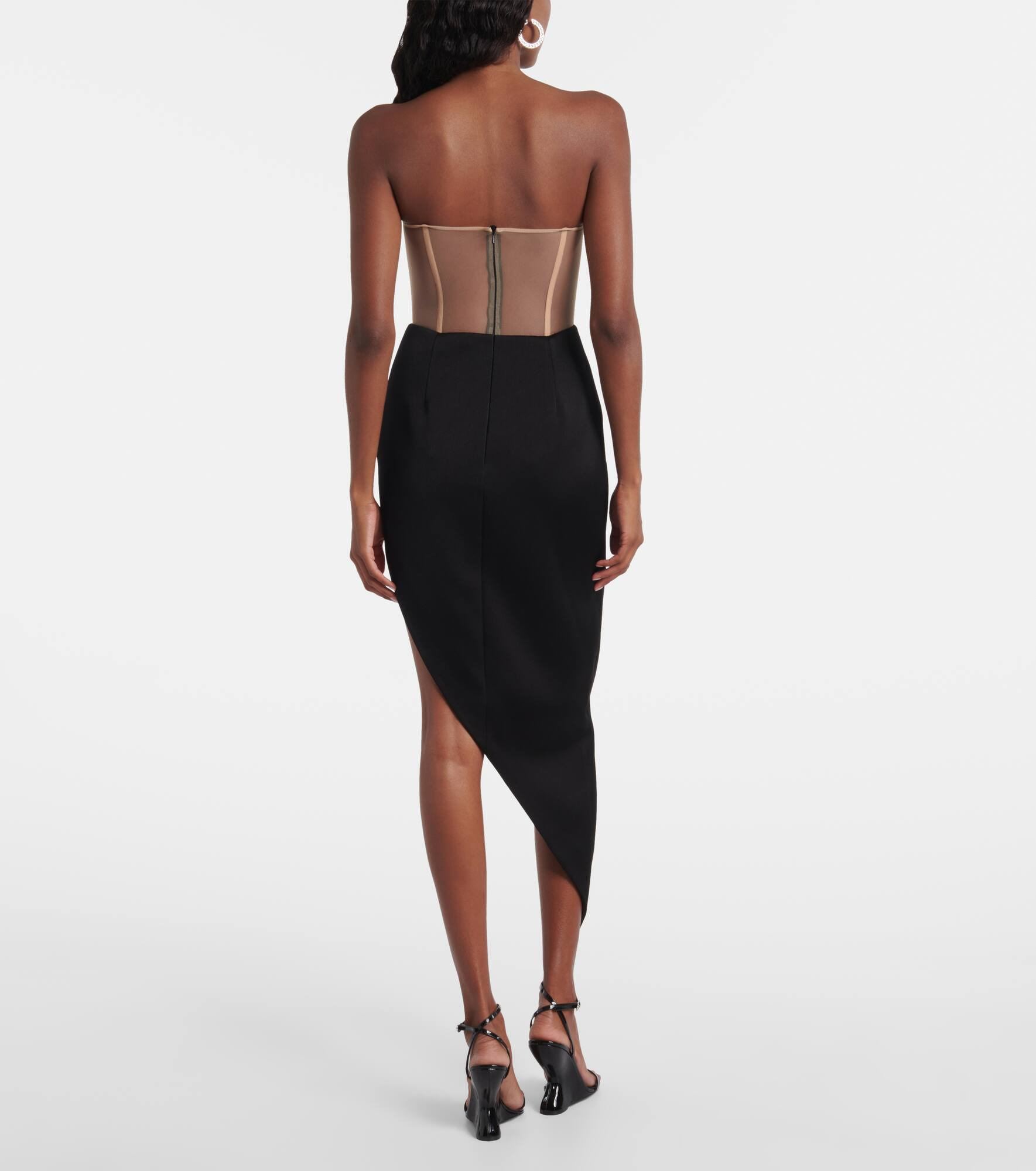 Asymmetric minidress - 3