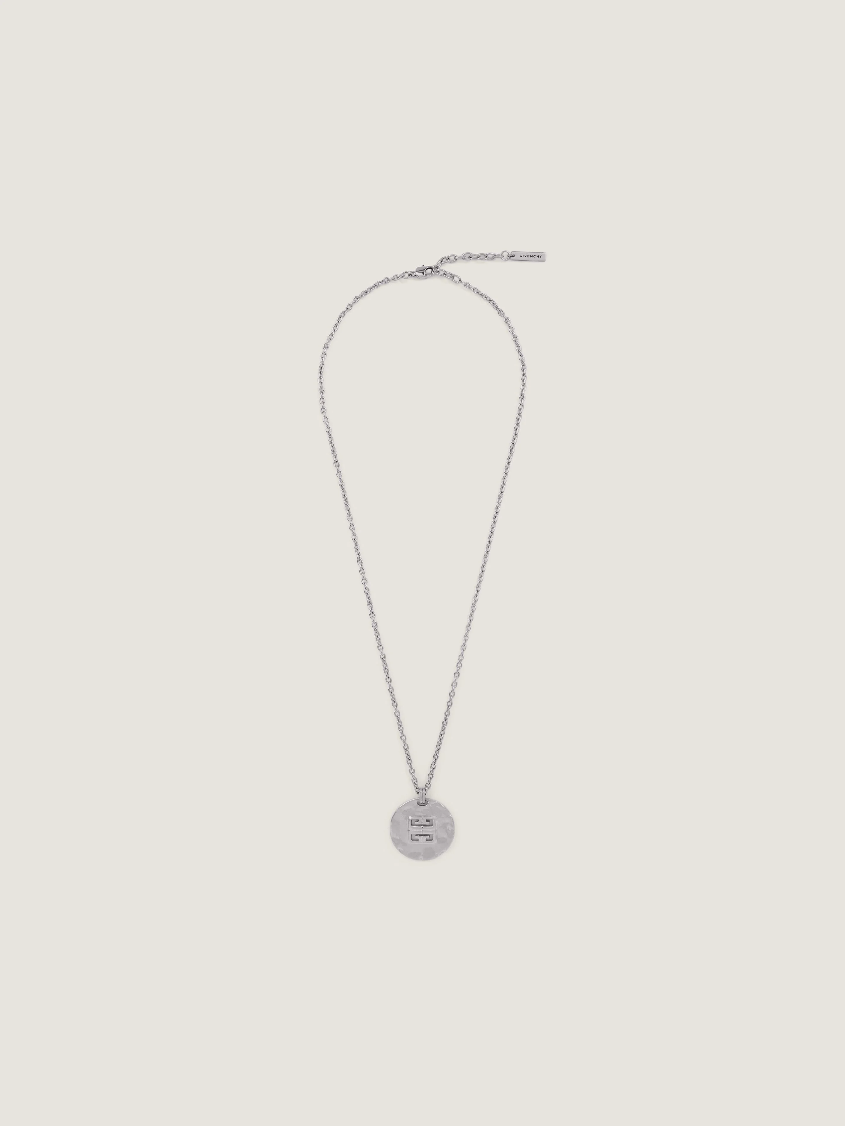 4G MEDAL NECKLACE IN METAL - 1