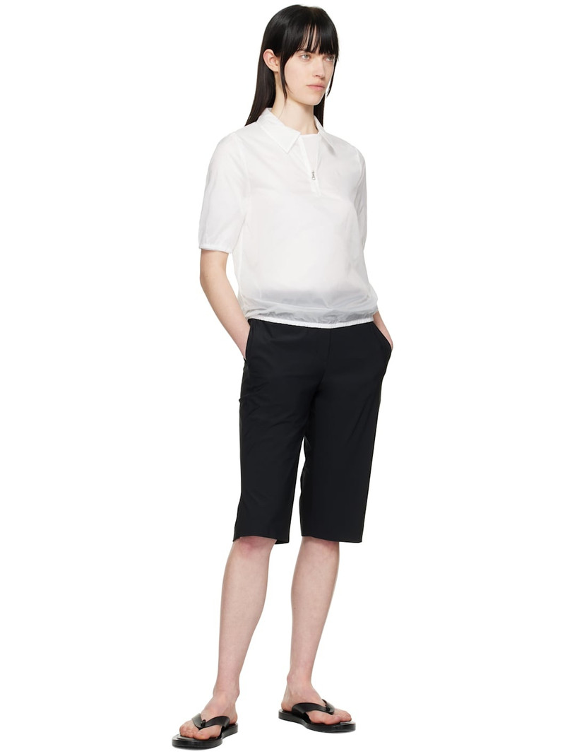 AMOMENTO Black Bermuda Shorts outlook