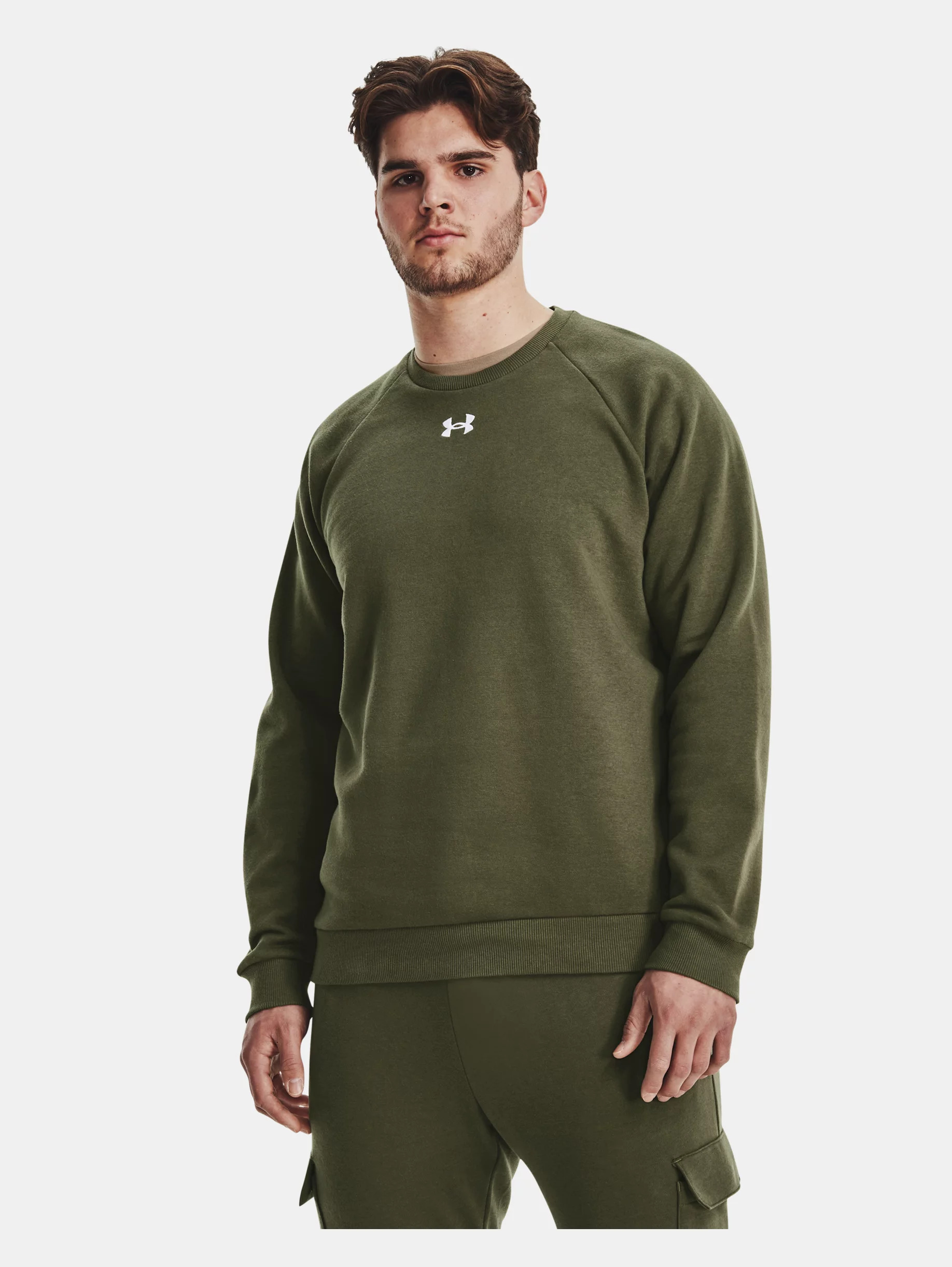 Men's UA Rival Fleece Crew - 2