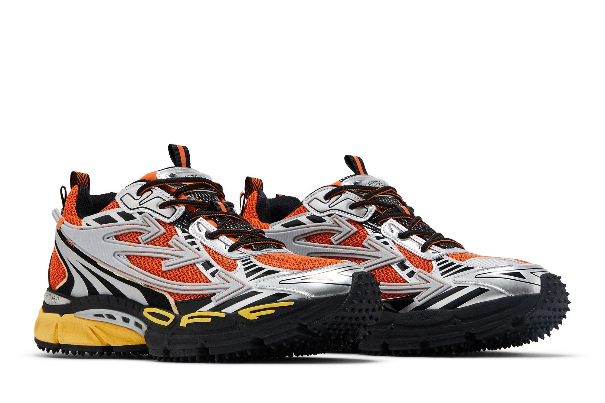 Off-White Be Right Back 'Silver Orange' - 8