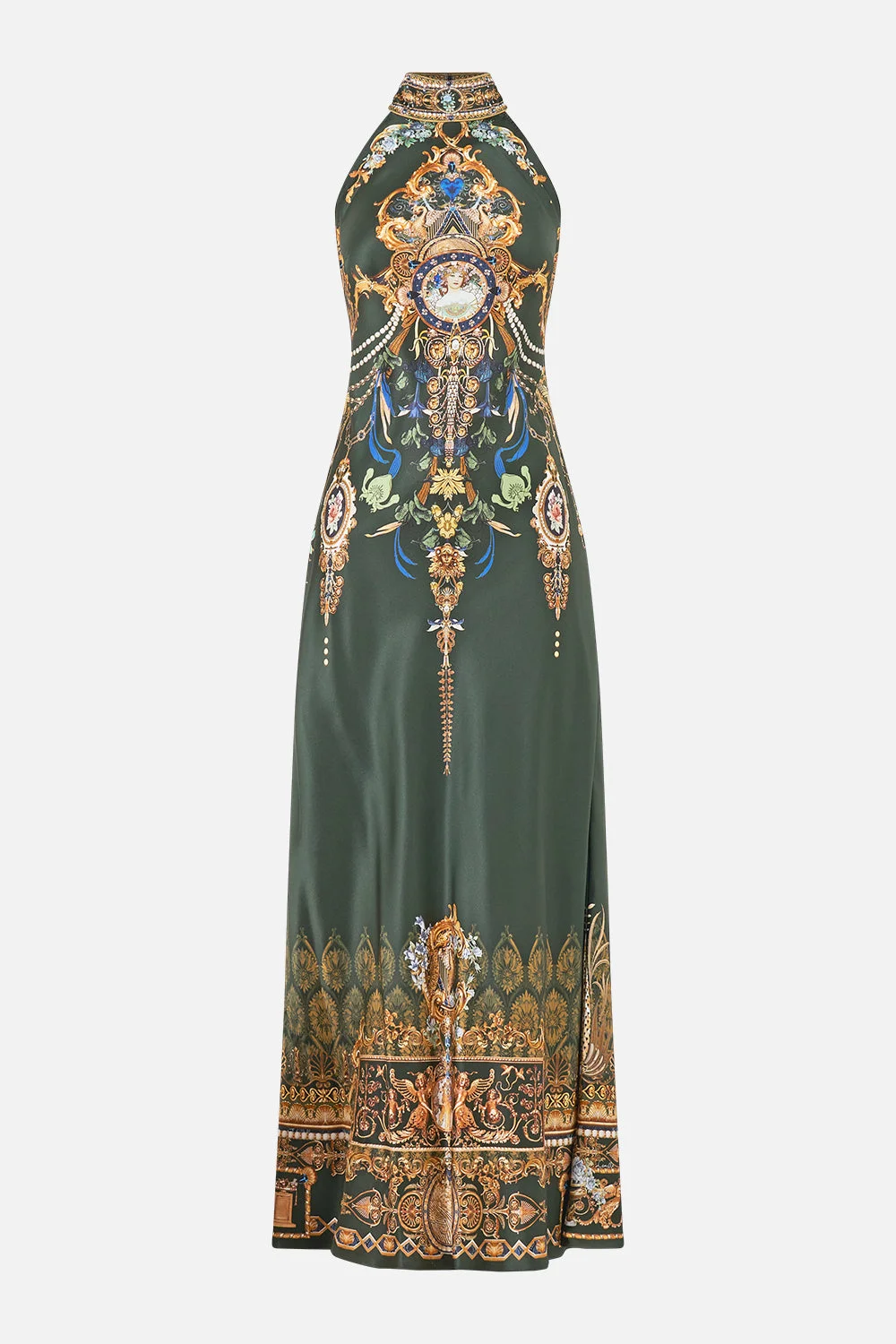 HIGH NECK BIAS DRESS THE SECESSION SESSIONS - 1