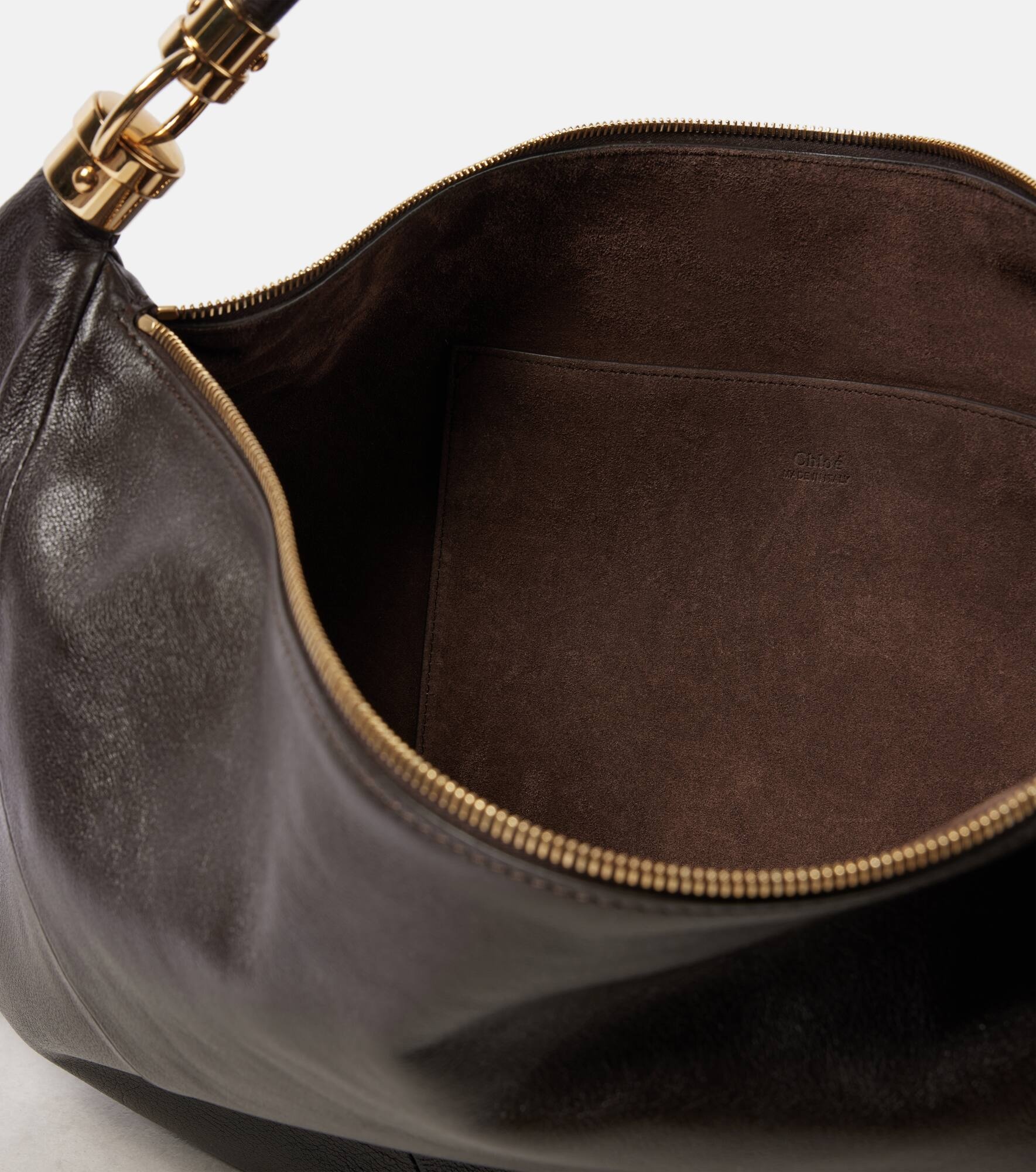 Foulard leather shoulder bag - 3