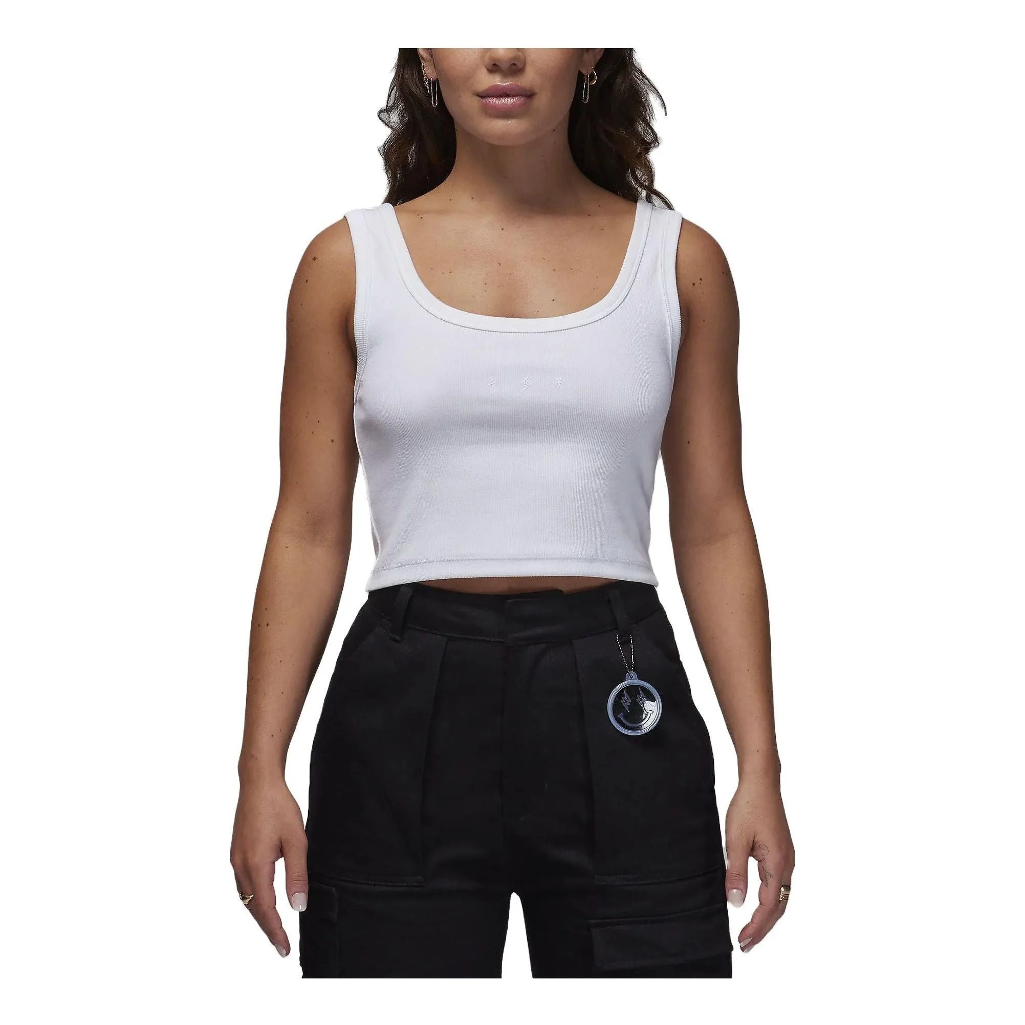 (WMNS) Air Jordan x J Balvin Tank Top 'White' FJ6148-100 - 1