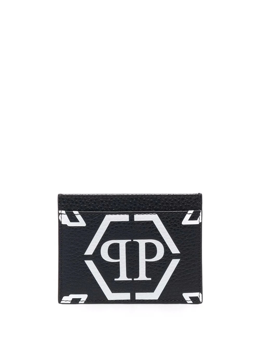 monogram-print cardholder - 1