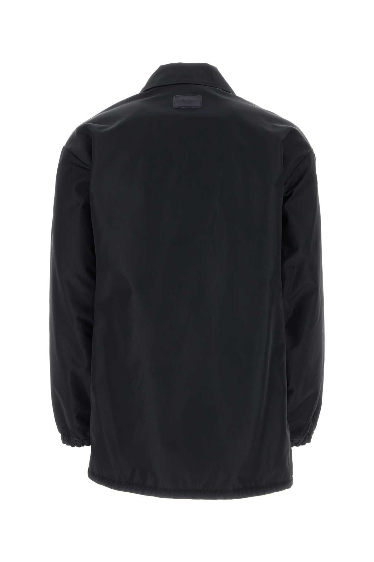 Dolce & Gabbana Men Midnight Blue Nylon Jacket - 2