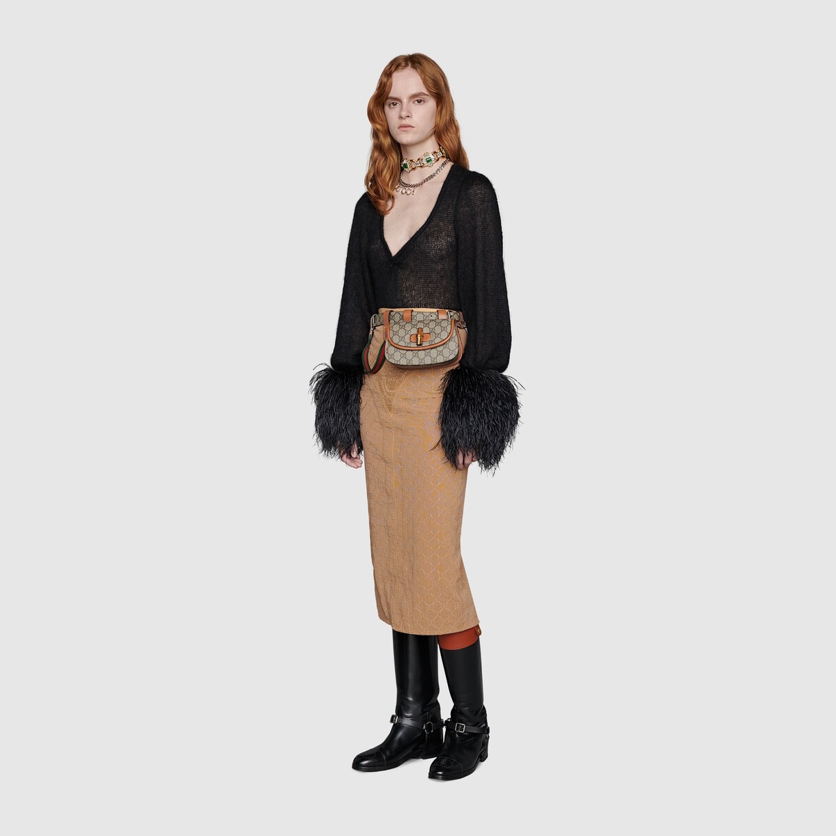 Gucci Bamboo 1947 mini belt bag - 5