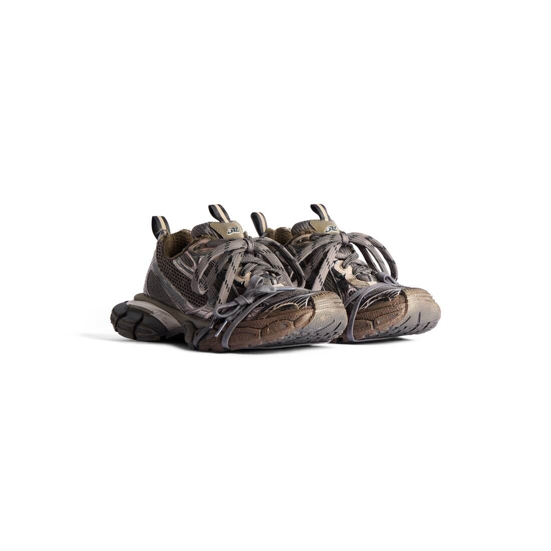 Men's 3xl Sneaker Worn-out in Brown - 2