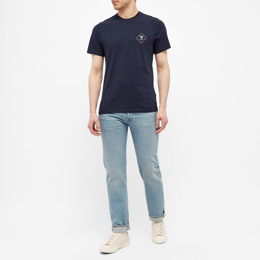 Barbour Box Logo Beacon Tee - 5