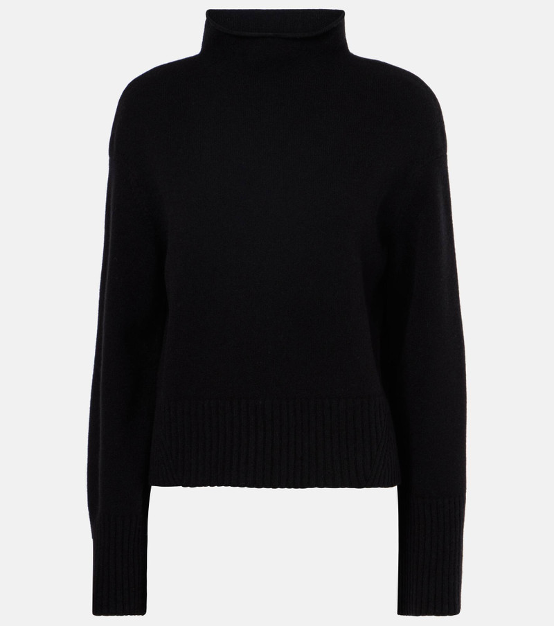 Julie cropped wool and cashmere sweater - 1
