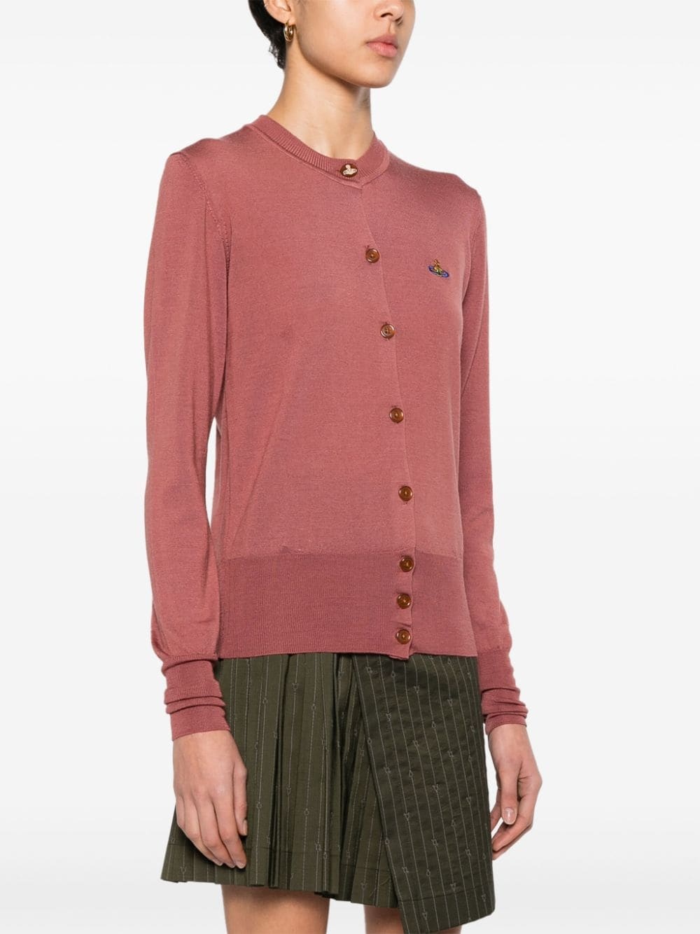 Bea Orb-embroidered cardigan - 3