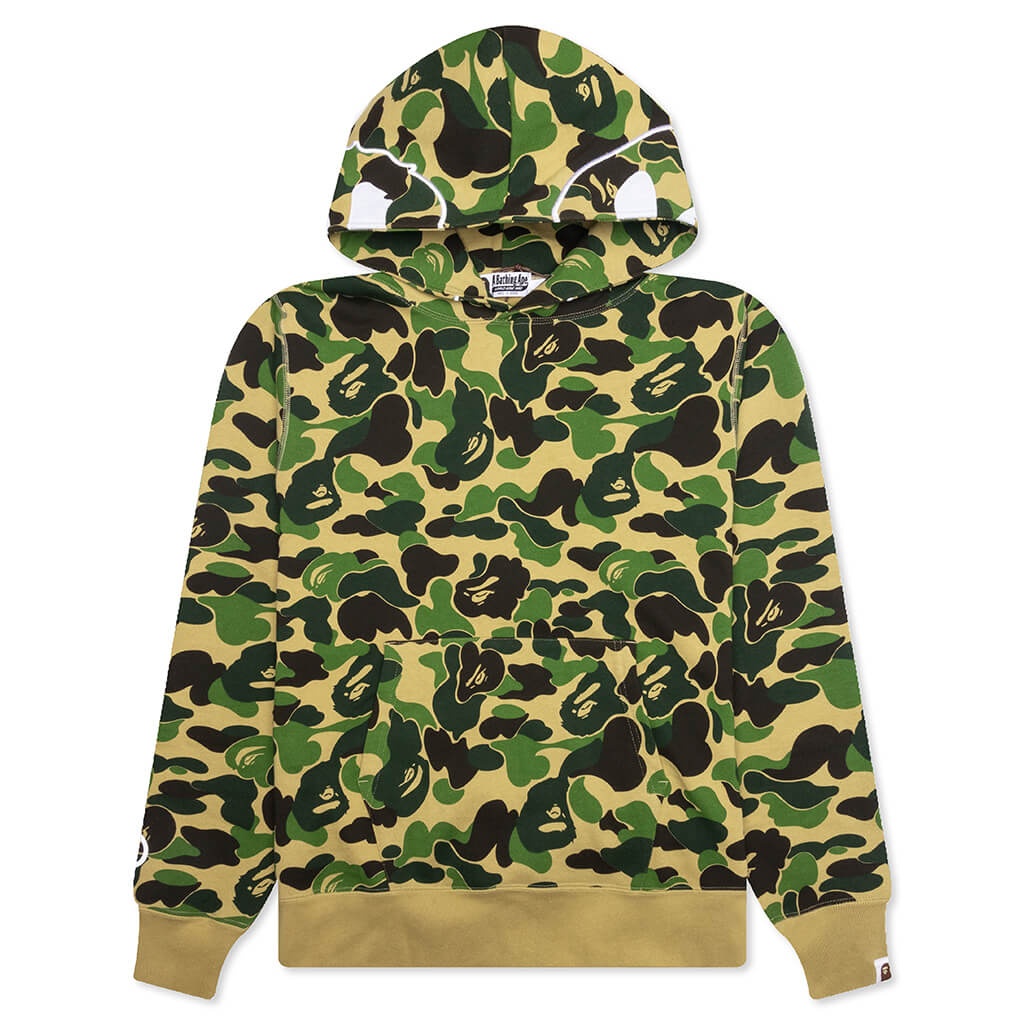 ABC CAMO 2ND APE PULLOVER HOODIE - GREEN - 1