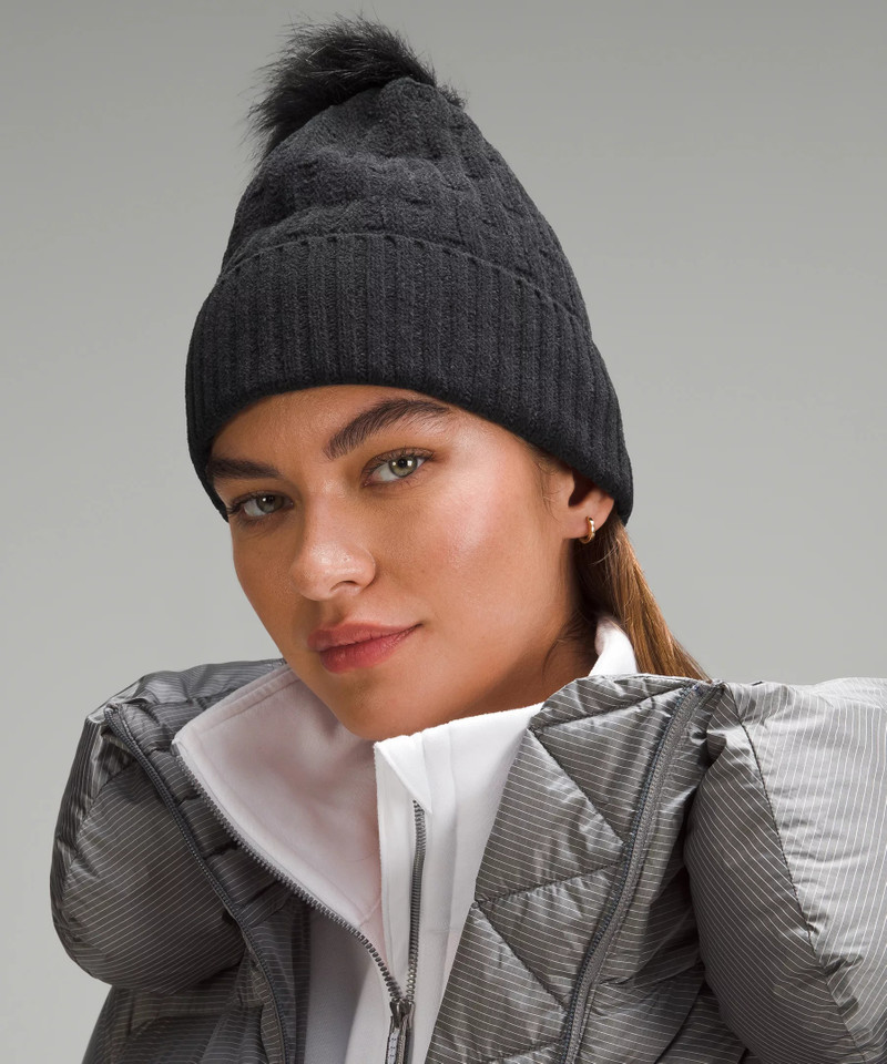 lululemon Women's Cable Knit Pom Beanie outlook