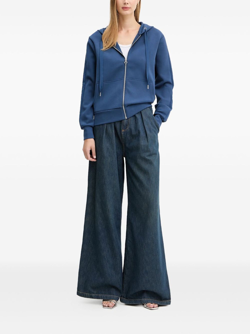 GUESS USA zip-detail Hoodie outlook