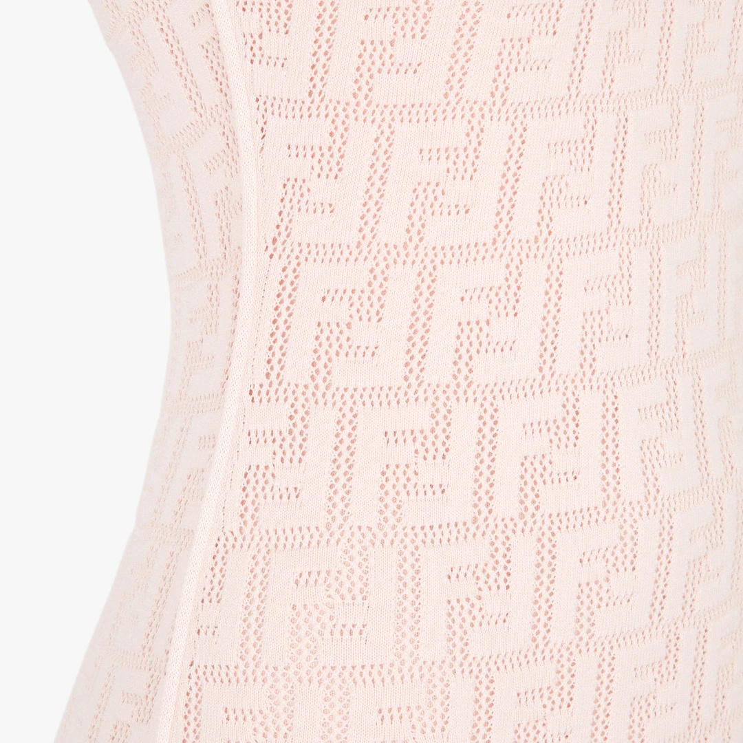 Pink viscose dress - 3