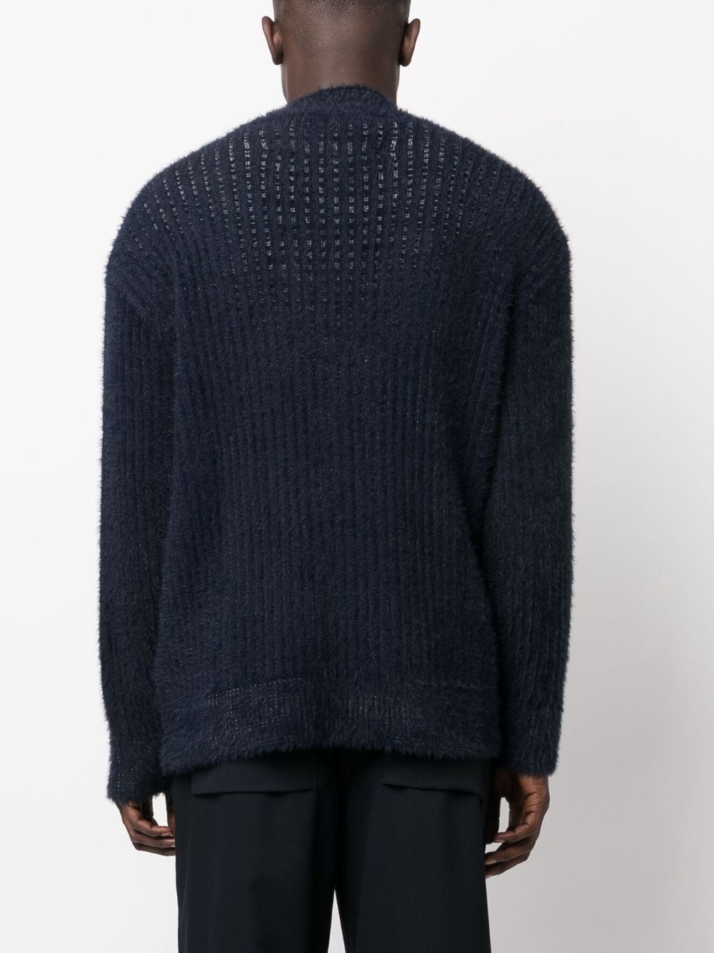 V-neck knitted cardigan - 4