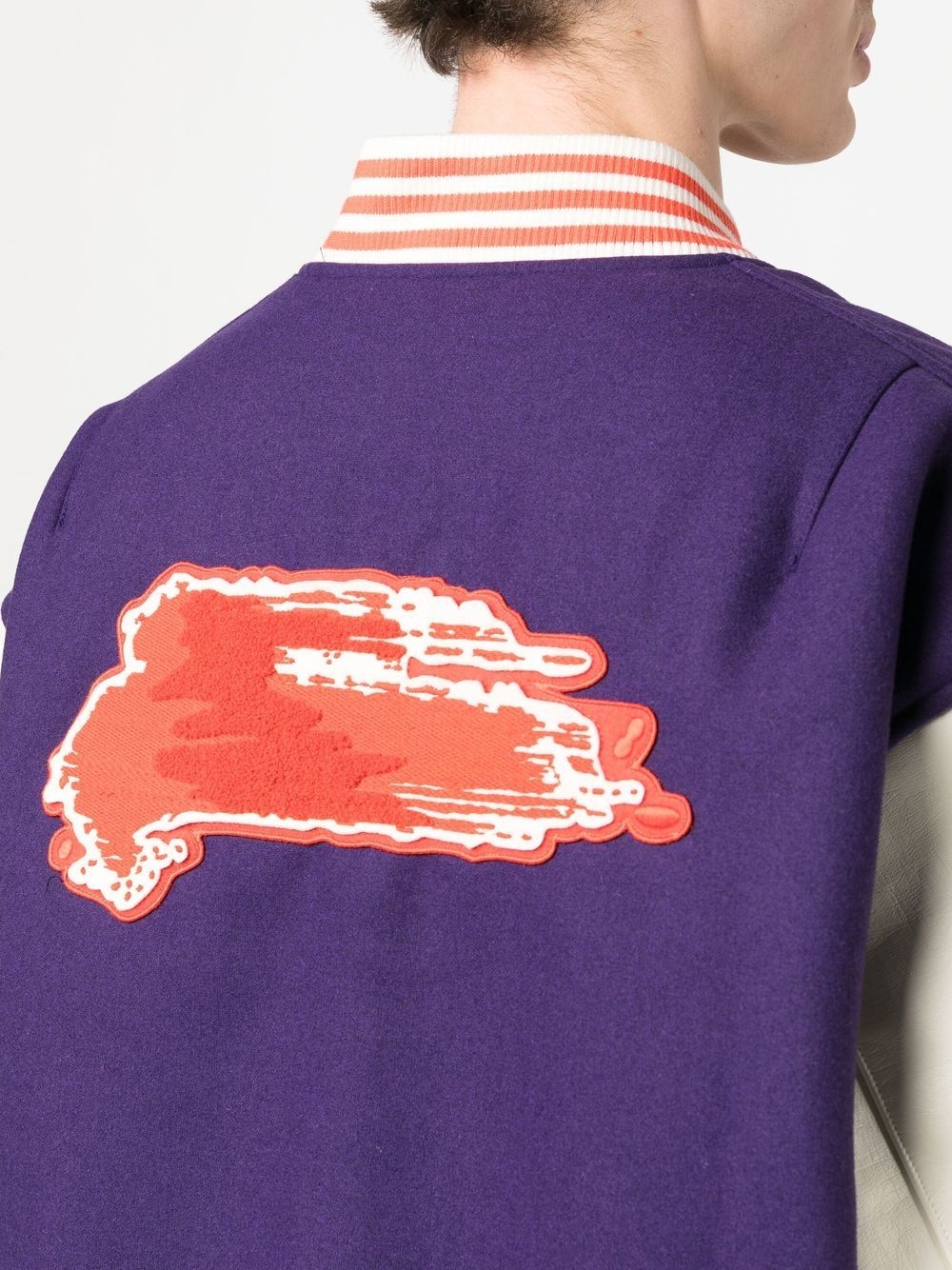 graphic-print bomber jacket - 5