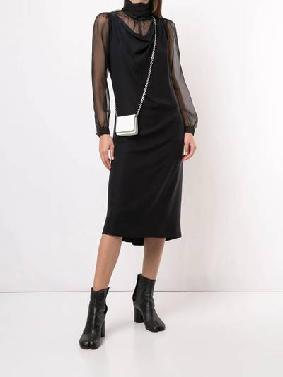 Maison Margiela draped midi dress outlook