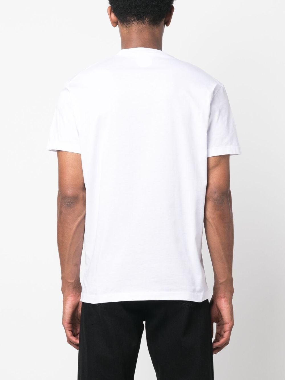 pixel-print short-sleeve T-shirt - 4