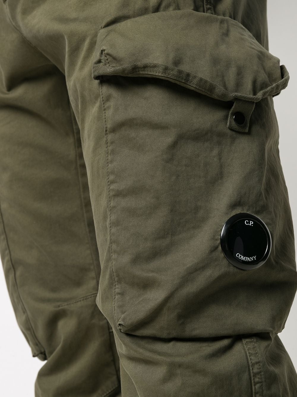 goggle patch cargo trousers  - 5