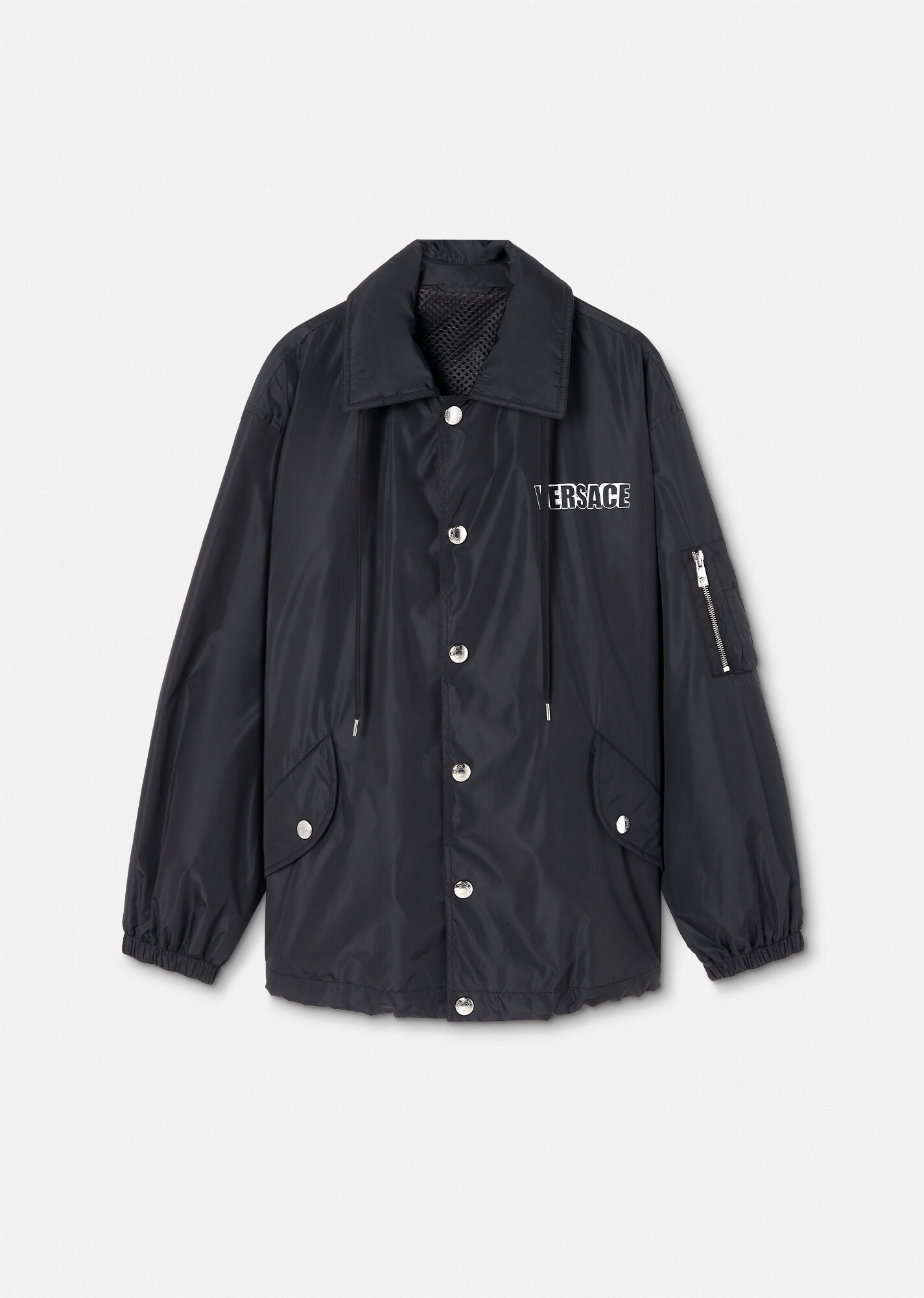 Nylon Graphic Logo Jacket - 1