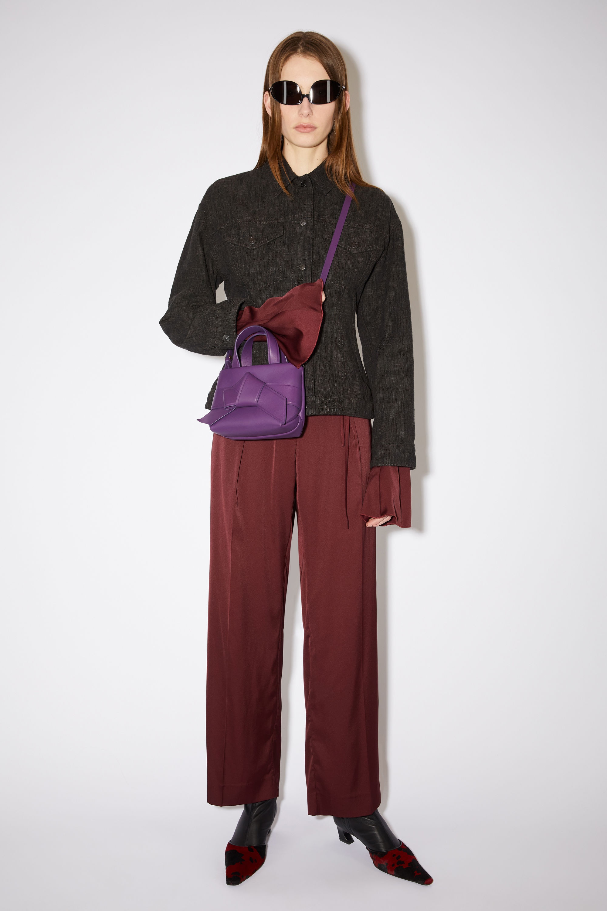 Micro tote - Violet purple - 4