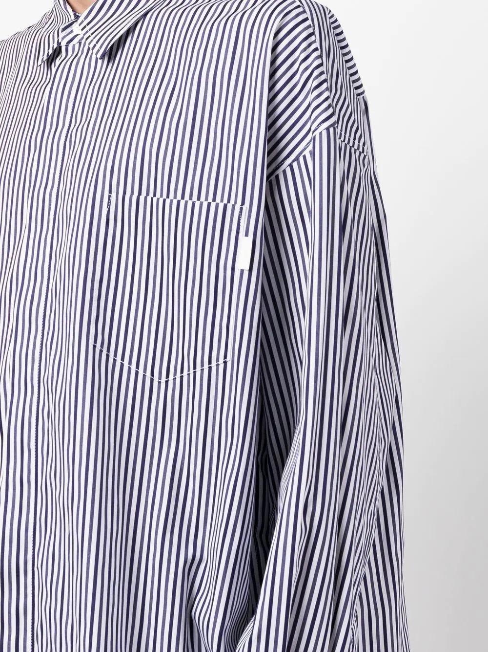 striped cotton shirt - 5