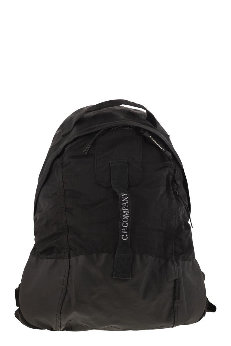 C.P. Company Rounded Nylon Backpack - 1