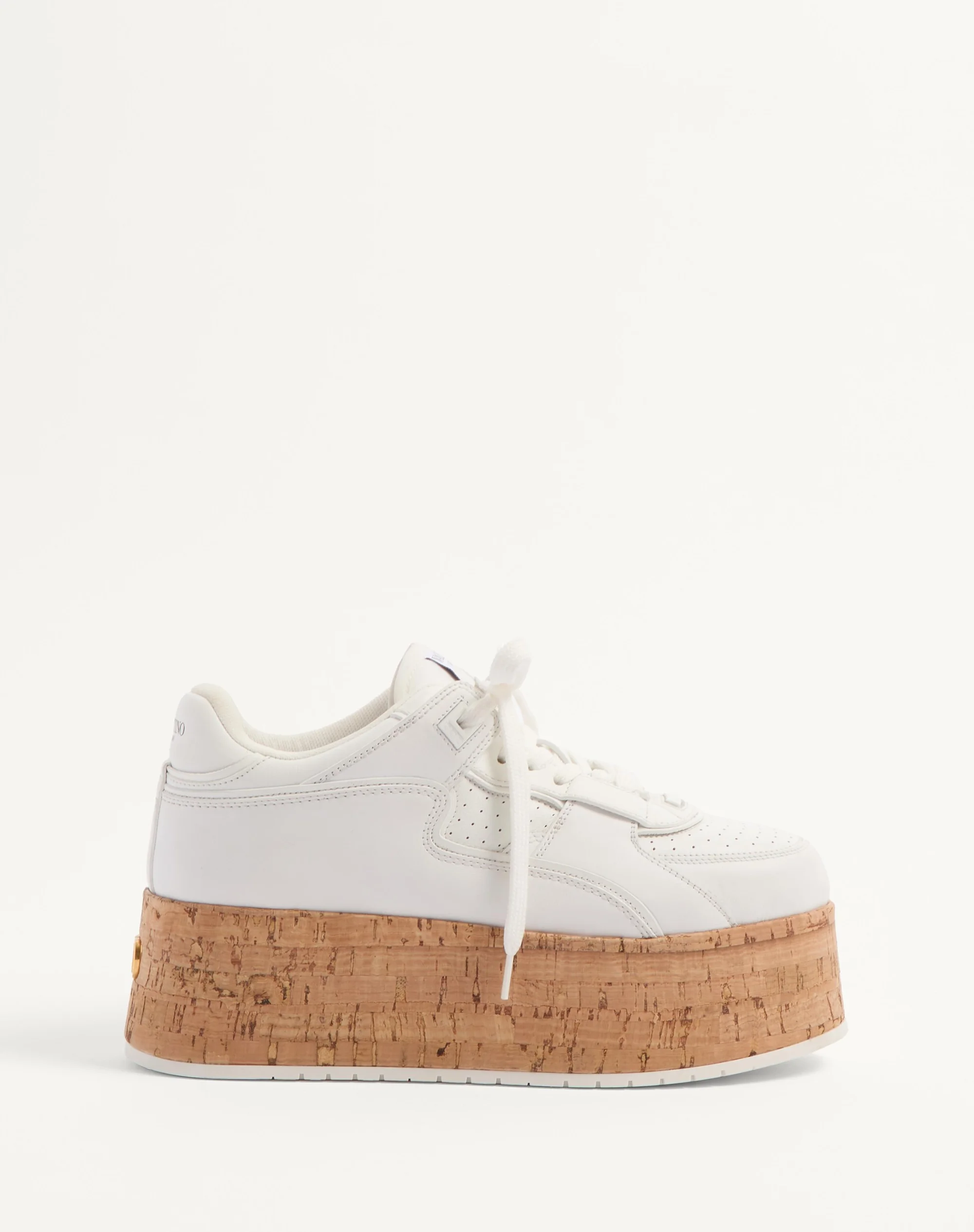 FREEDOTS XL CALFSKIN AND CORK SNEAKER - 1