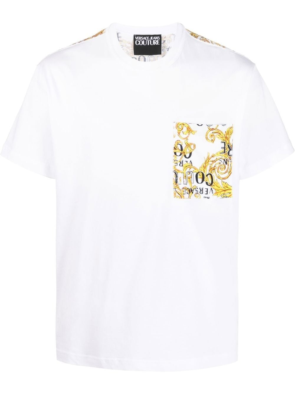 Logo Couture contrasting T-shirt - 1