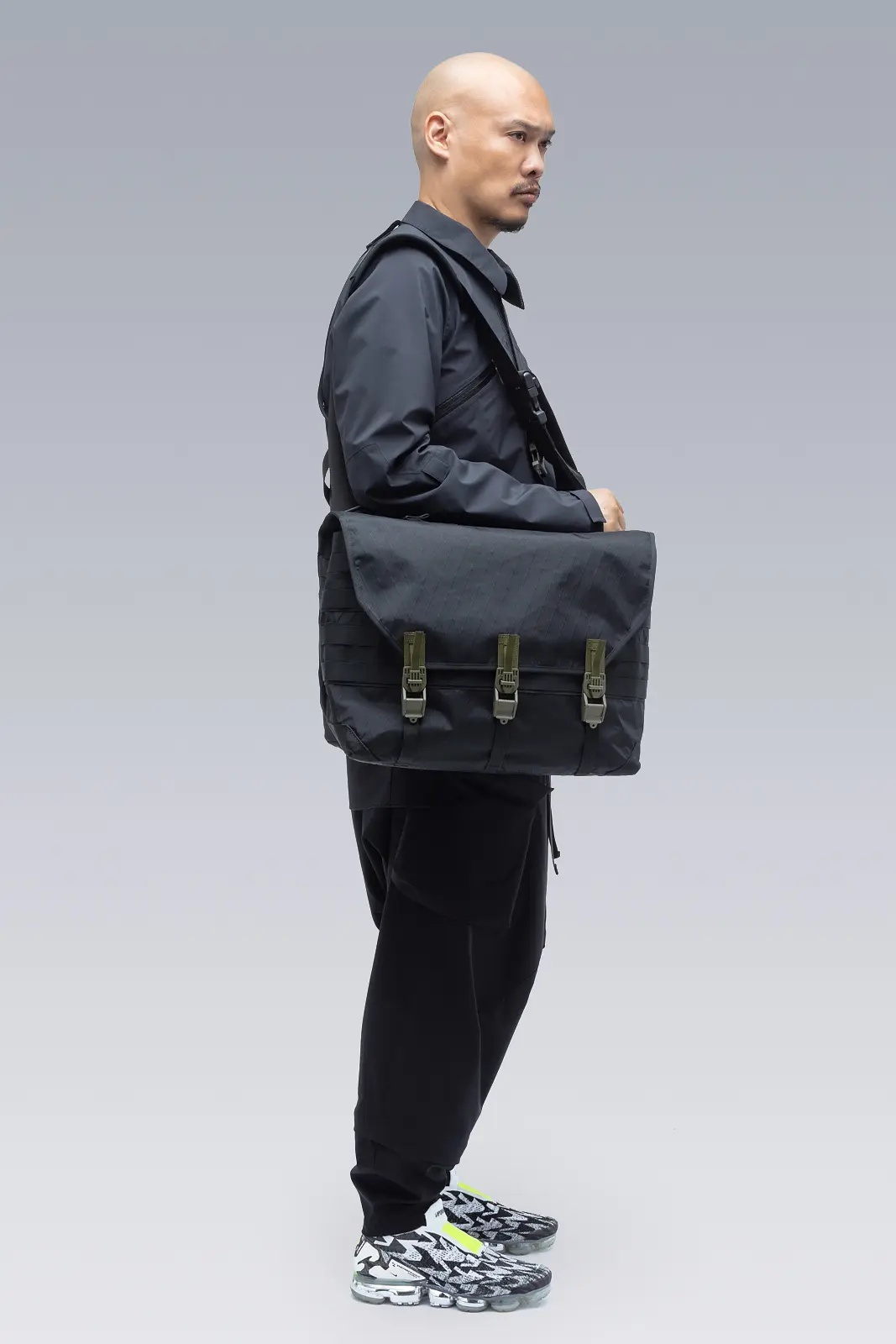 3A-5TS Tec Sys Messenger Einsatztasche Black - 23