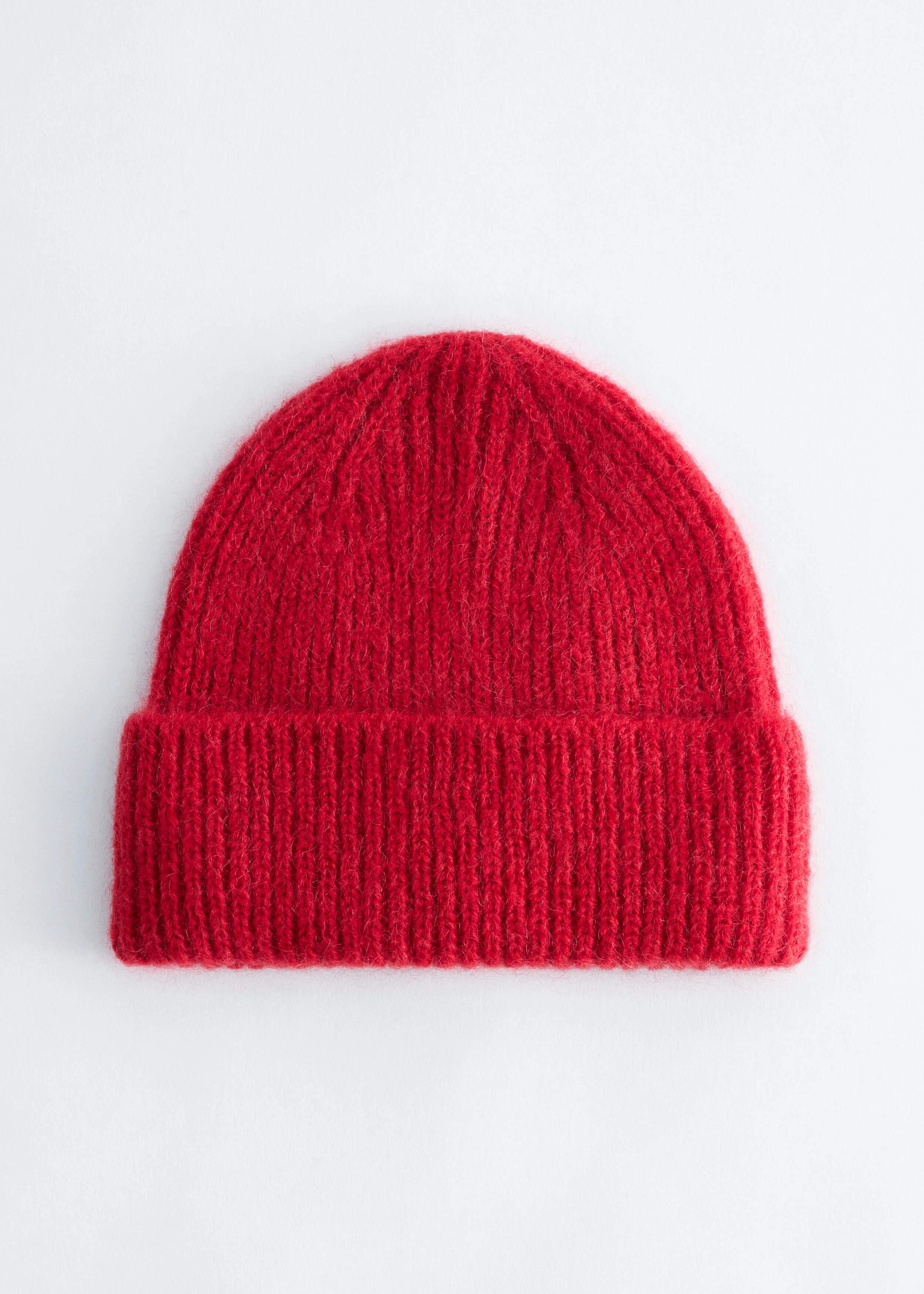 Wool Blend Beanie - 1