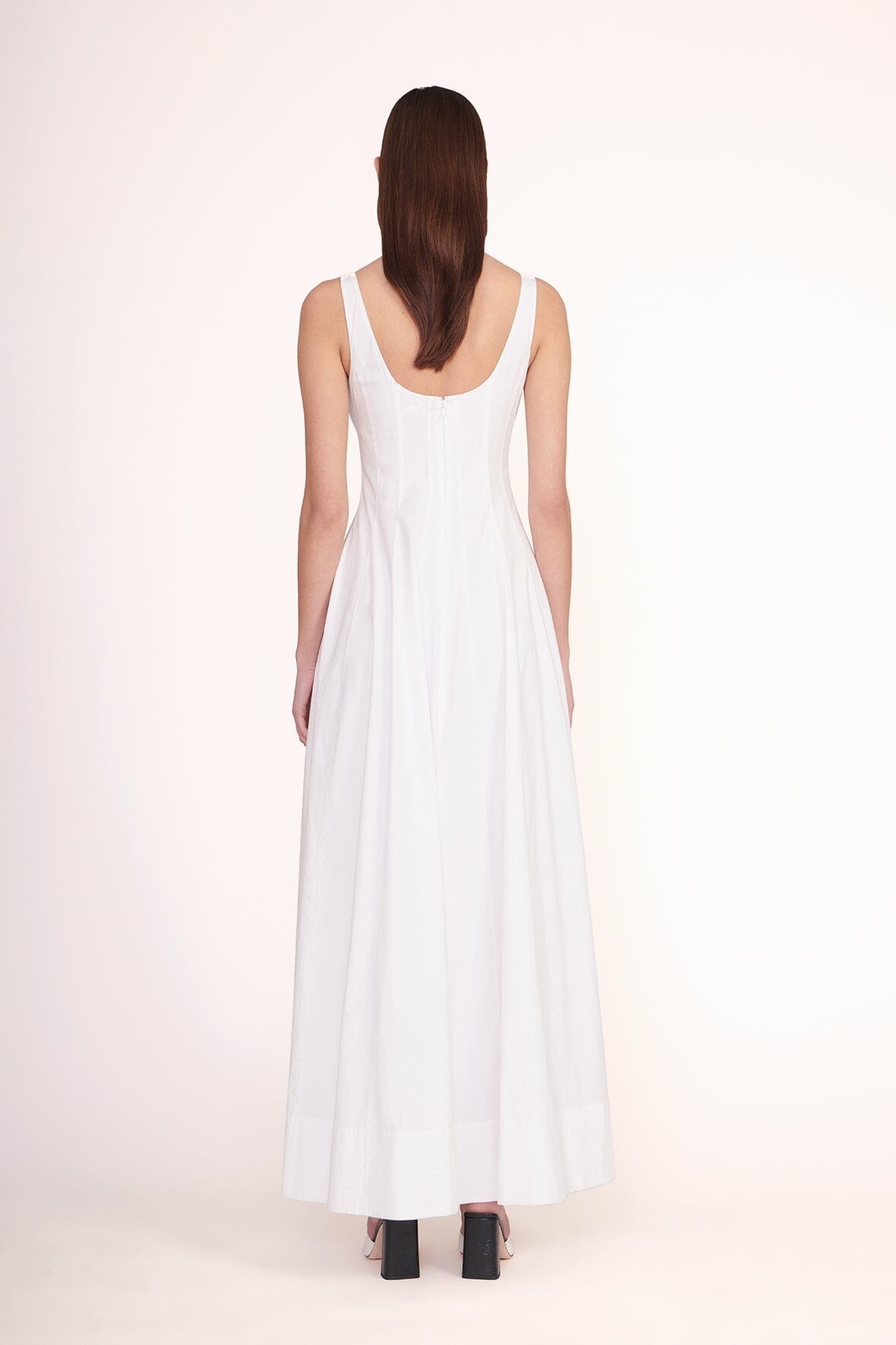 STAUD WELLS MAXI DRESS WHITE - 4