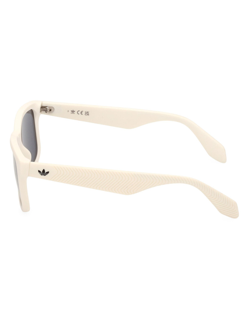 Men's 52MM Square Sunglasses - Ivory Smoke 4