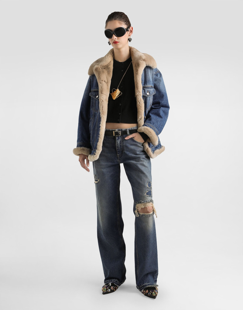 Dolce & Gabbana 5-pocket denim trousers outlook