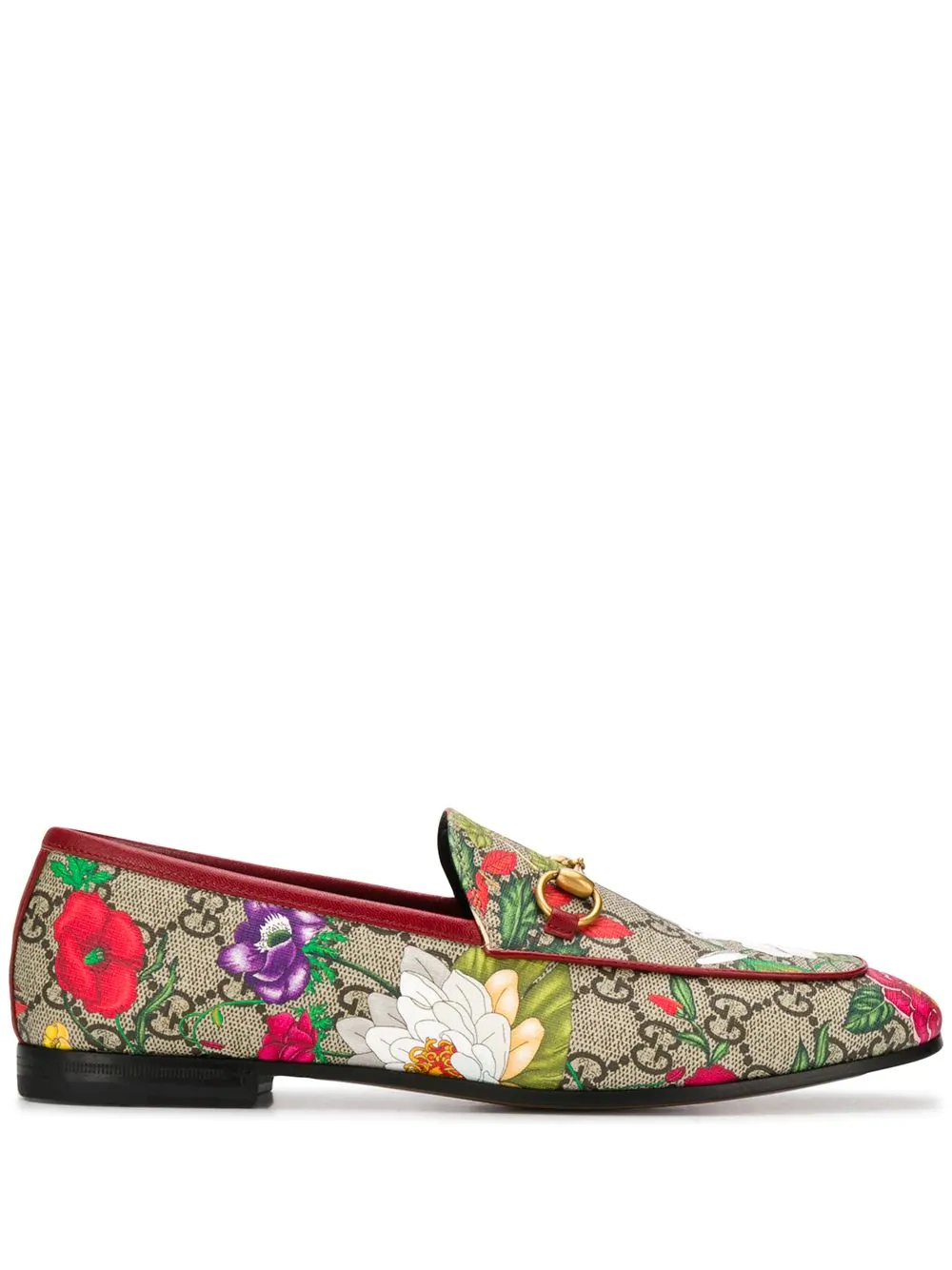 Flora GG Supreme loafers - 1