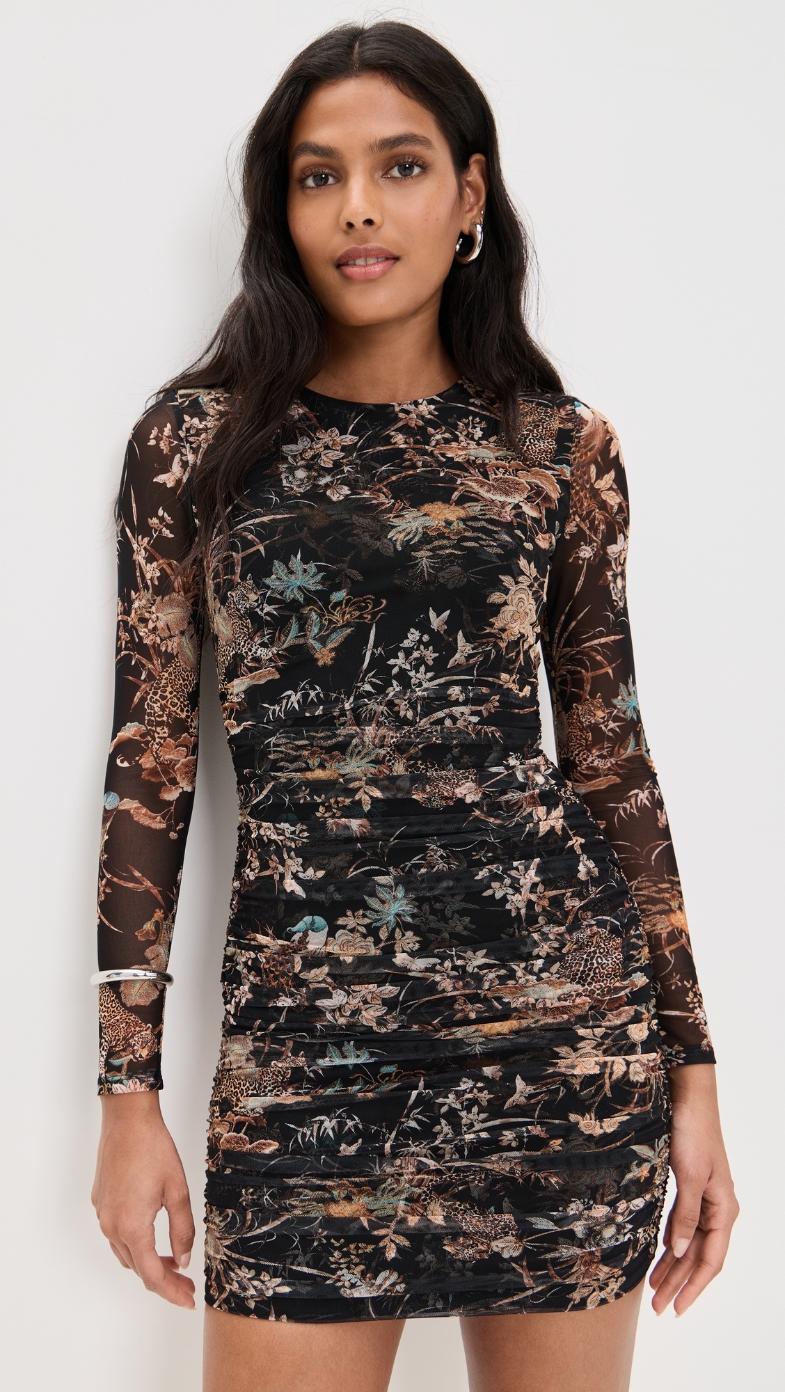 Sunny Long Sleeve Mini Dress - 1