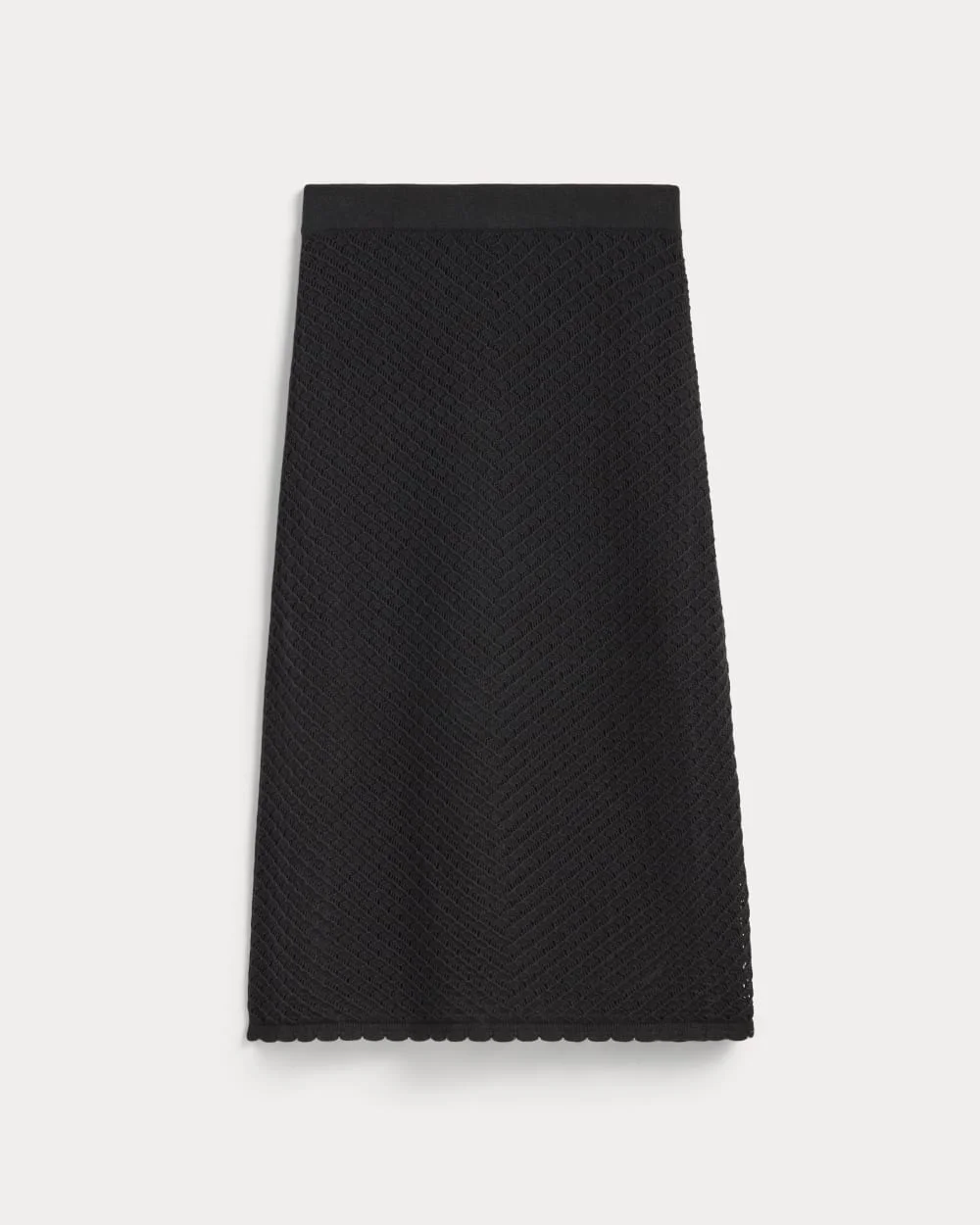 THE LACE KNIT SKIRT - 1