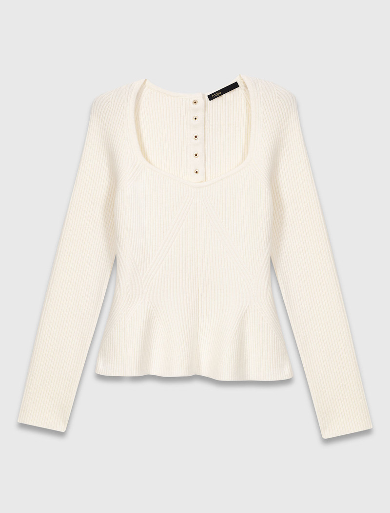 Peplum sweater 1