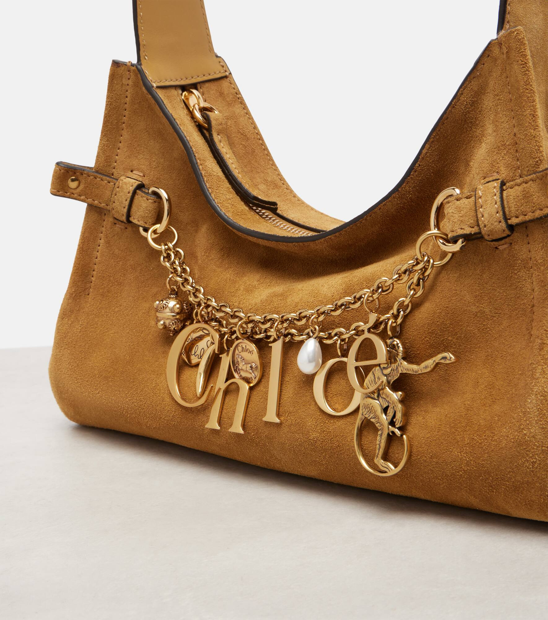 Chloé Charms suede tote bag - 6
