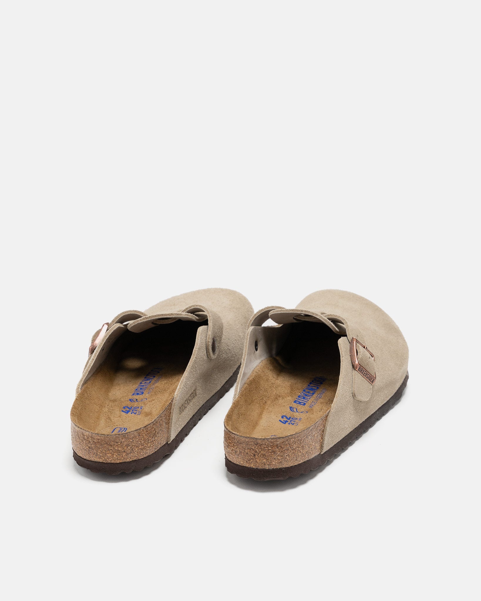 Boston Soft Footbed Taupe Suede - 3