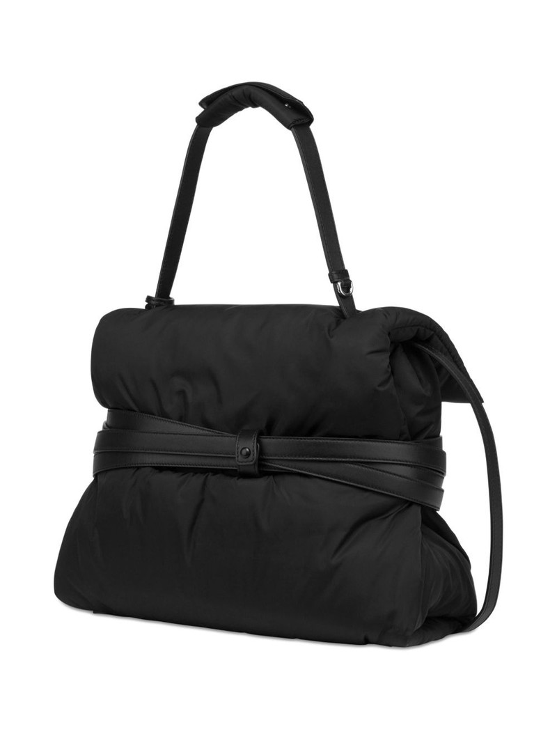 Moschino Tie M belted tote bag outlook